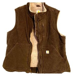 Women’s Carhartt XL (16-18) Dark Brown Vest